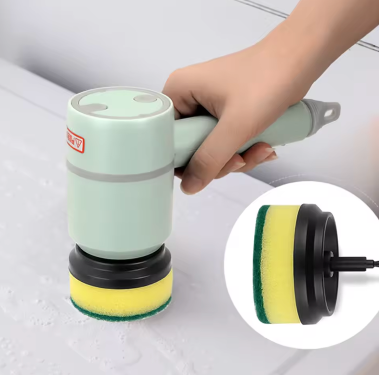 3-in-1 USB Rechargeable Electric Cleaning Brush