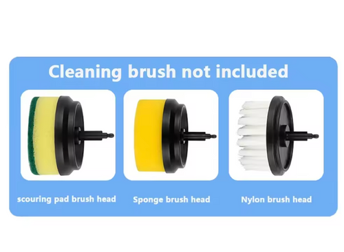 3-in-1 USB Rechargeable Electric Cleaning Brush